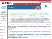 Tablet Screenshot of cassaunica.it